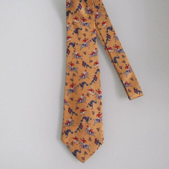 Salvatore Ferragamo Men's Silk Tie - Picture 1 of 6